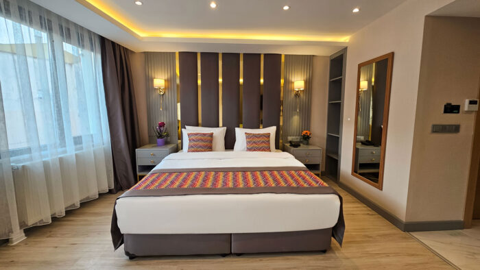 The Külsümz Hotel in Taksim in Turkey
