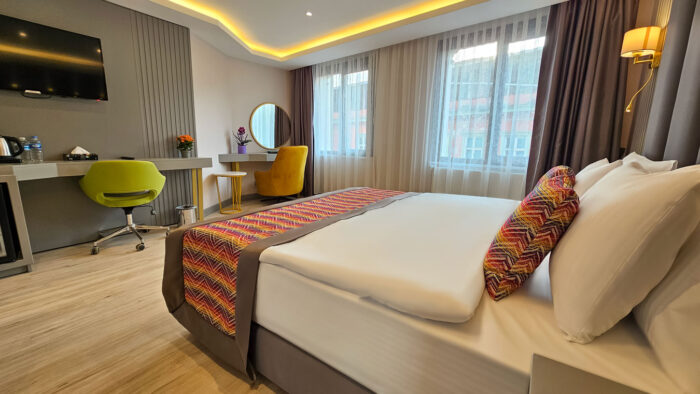 The Külsümz Hotel in Taksim in Turkey