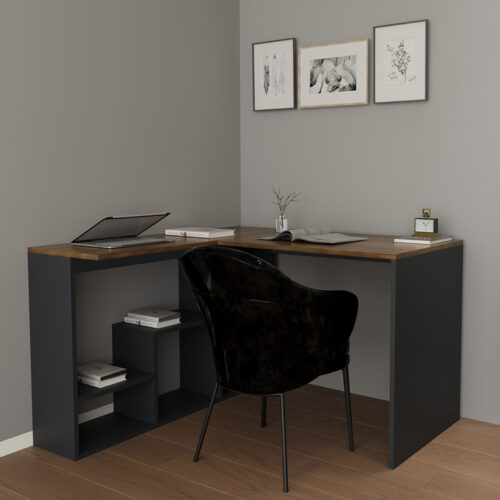 172033 WALNUT STUDY DESK