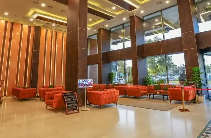 Granada Hotel Najaf luxury lobby seating and public area furniture