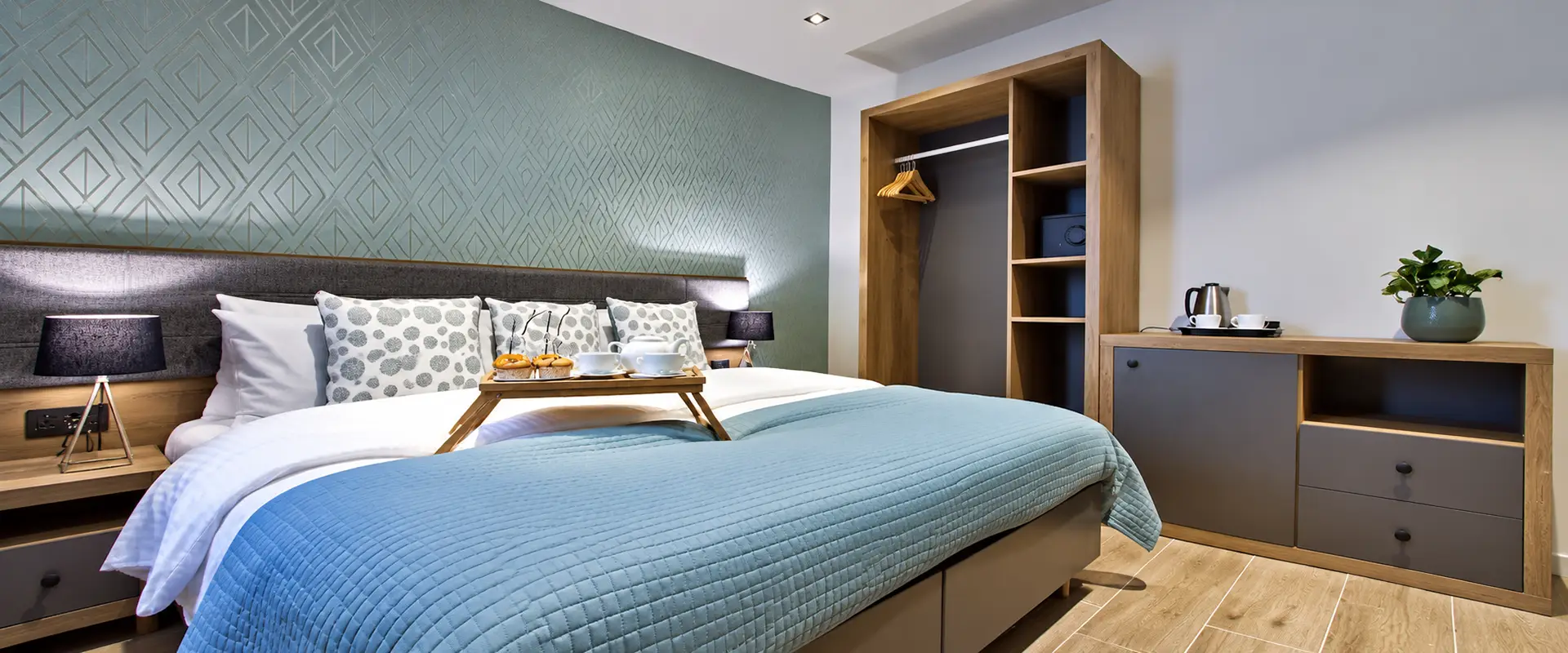 Completed boutique hotel furniture project by I-HOTEL Furniture