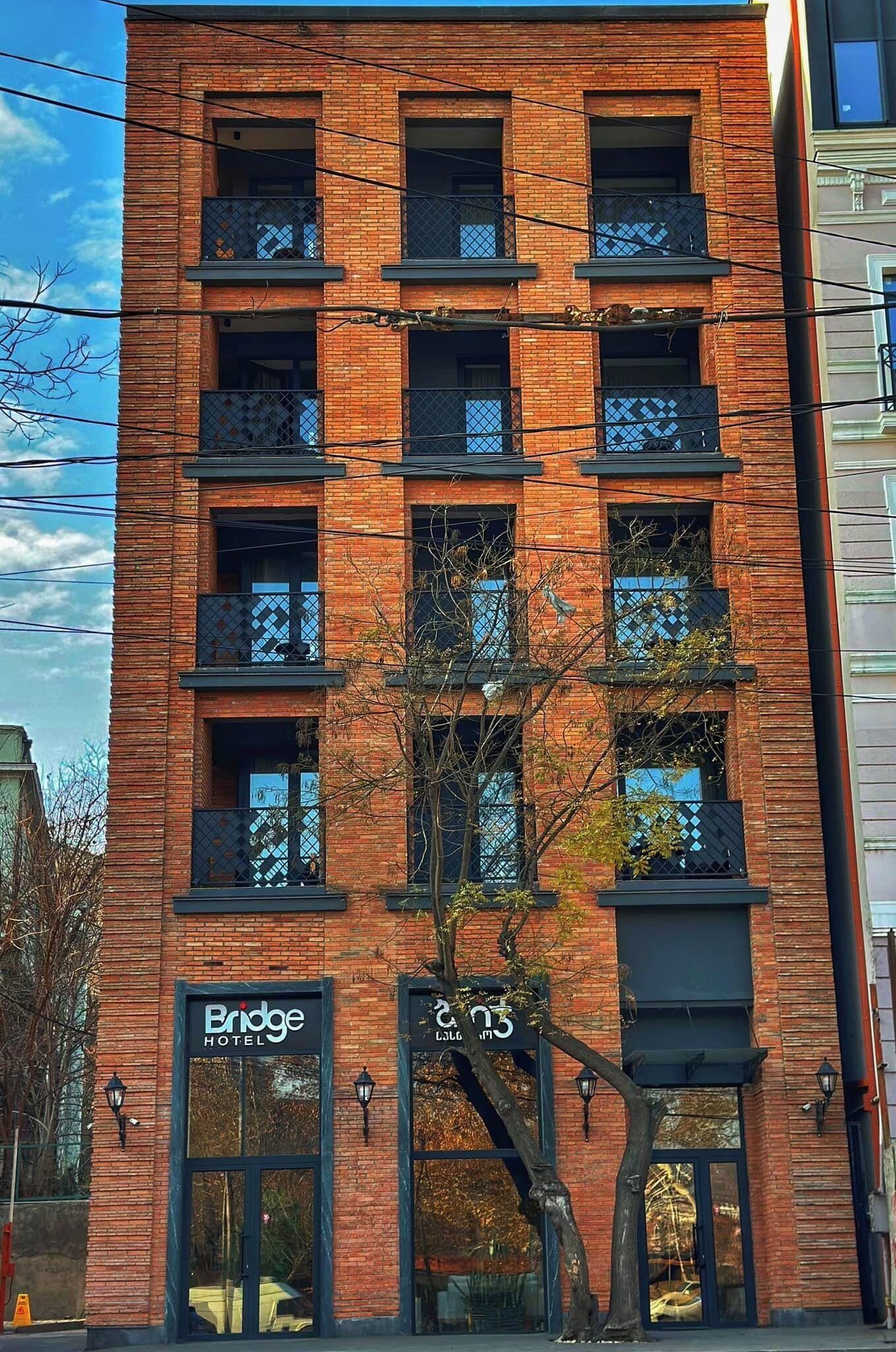 Bridge Hotel exterior in Tbilisi Georgia