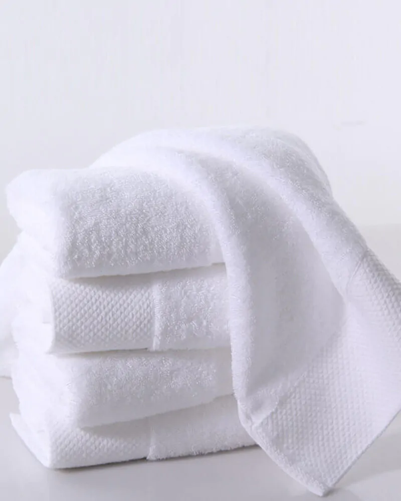 Hotel towels for bath spa pool and beach use